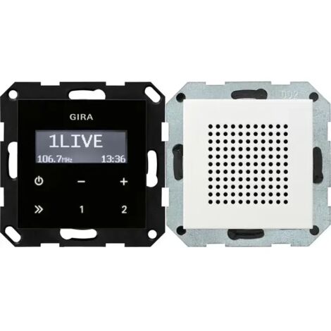 Gira UP-Radio RDS Lautsprecher System 55 Reinweiß m [228027], 2280 27