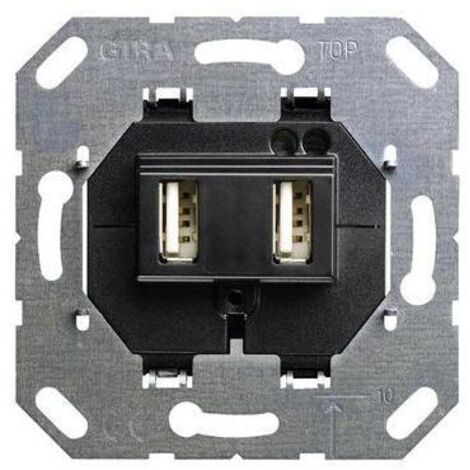 Gira USB-Spannungsversorgung 1USB-A UP 235900 1USB-C 2100mA 5V 50-60Hz