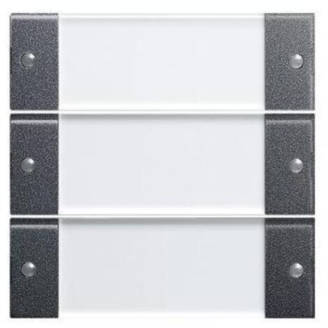 Gira Wippenset 3f BSF System 55 Klar/Anthrazit 213328