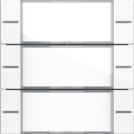 Gira Wippenset 3f BSF Tastsens.4 System 55 Klar/Reinweiß 577303
