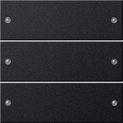 Gira Wippenset 3f. design elegante nero
