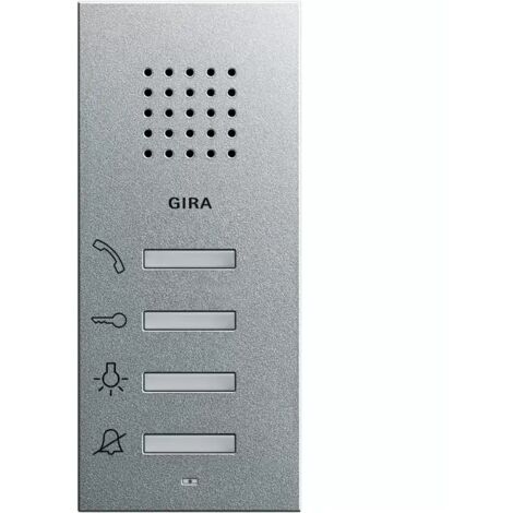 Gira Wohnungsstation AP System 55 F Alu [125026], 1250 26