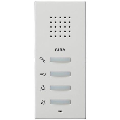 Gira Wohnungsstation AP System 55 Reinweiß m 125027