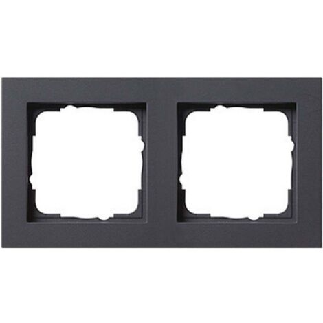 GIRA x2 Cadre E2, Standard 55 anthracite 0212 23 1 pc(s)