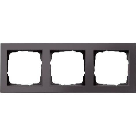 GIRA x3 Cadre E2, Standard 55 anthracite 0213 23 1 pc(s) X99089