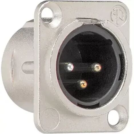 Gira XLR Flanschstecker 3-Pol D- Einsätze 003700