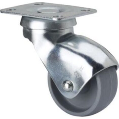 Giradischi con ruote in plastica 30 mm