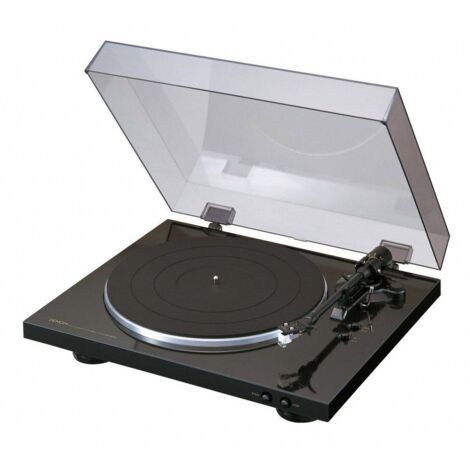 Giradiscos HiFi Tocadiscos Automático DENON DP-300F BLACK Negr