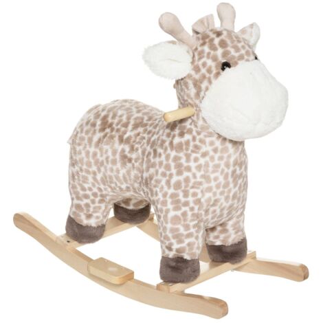 Girafe À Bascule Beige Atmosphera For Kids