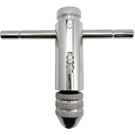 Giramachos "t" con carraca m5-m12 100 mm