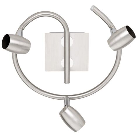 Girandola Plafonnier 3 Spots GU10 Michael Nickel Trio Lighting