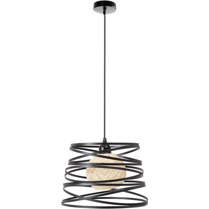 Lampe suspendue 181691 lustre longeur reglable 32-122 cm x 22 cm E27