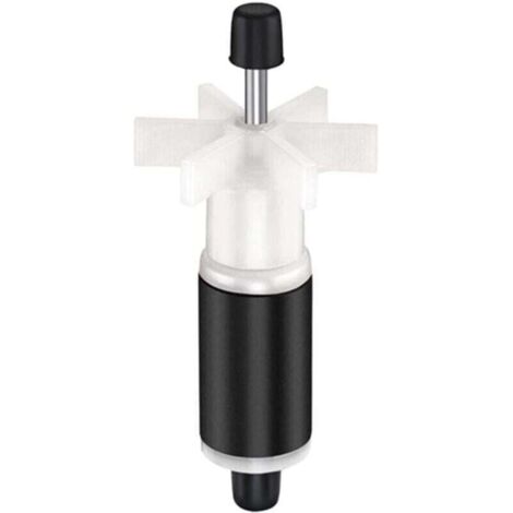 Girante di ricambio per pompa dell'acqua, girante di ricambio per filtro a contenitore per acquario, girante per filtro a rotore per pompa da laghetto - Nero