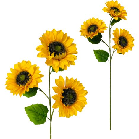 Girasole - un ramo con fiori di girasole 90 cm