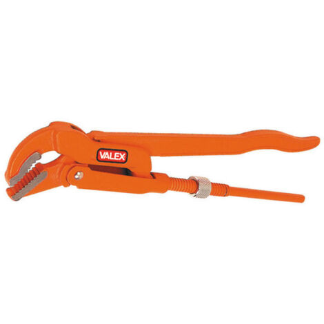 Giratubi svedese 45° 1" 1/2 pinza idraulico tubi tubista 11/2" valex 1462794