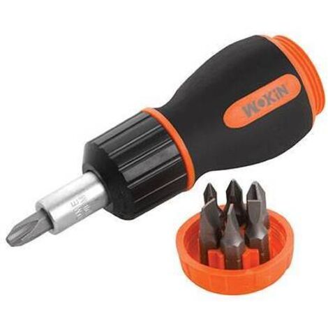 GIRAVITE A CRICCHETTO 7 IN 1 206207 WOKIN - TA 4/5/6 PH0/PH1/PH2/PH3 - 3 pezzi