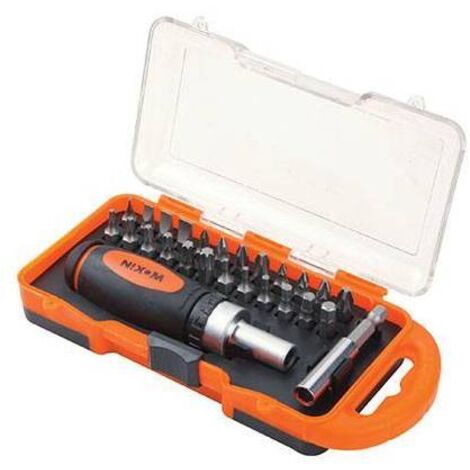 GIRAVITE A CRICCHETTO KIT 206526 WOKIN - T A4-7 PH 0-3 PZ 0-3 HEX 2-6 T10-40 CF=PZ 26 - 2 confezione