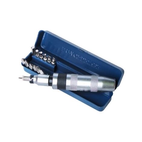 Giravite/Cacciavite a percussione/ad impatto con accessori set 13 pezzi