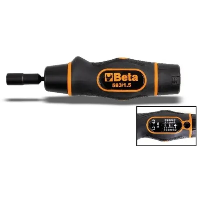 Beta - Tournevis dynamométrique 583 - 0,6-3,0 Nm