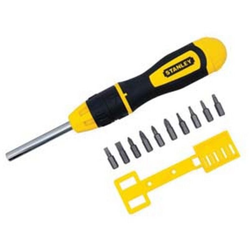 Giravite magnetico a cricchetto con 10 inserti