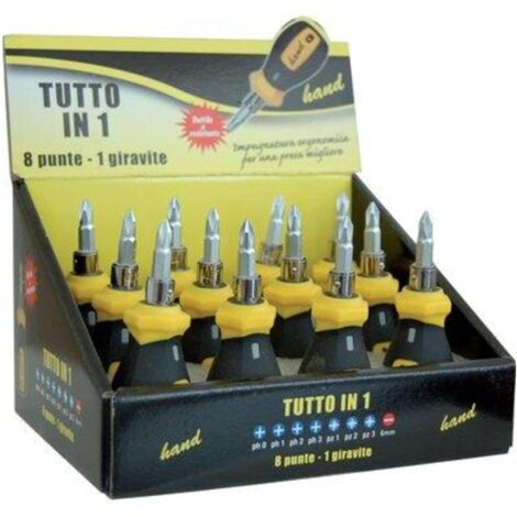 GIRAVITE NANO 8 IN 1 HAND - TA6/PH0/PH1/PH2/PH3/PZ1/PZ2/PZ3 CF=PZ 12 - 1 confezione