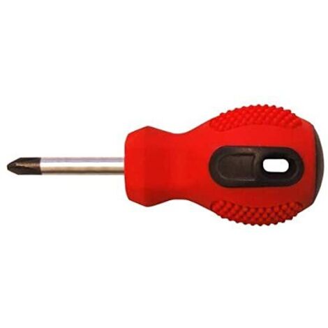 GIRAVITE NANO A CROCE PHILLIPS SFUSO 2X38MM - MANICO BIMATERIALE ANTISCIVOLO - LAMA IN ACCIAIO CROMO VANADIO CON PUNTA MAGNETICA