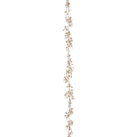 Girlande aus goldenen Blättern, 180 cm