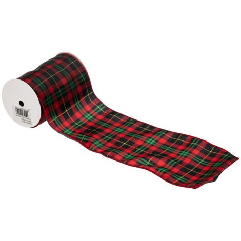 Girlandenband mit Tartanmuster 5m x12 - Atmosphera créateur d'intérieur