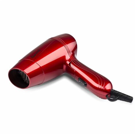 Girmi Asciugacapelli Pieghevole 1200W Rosso