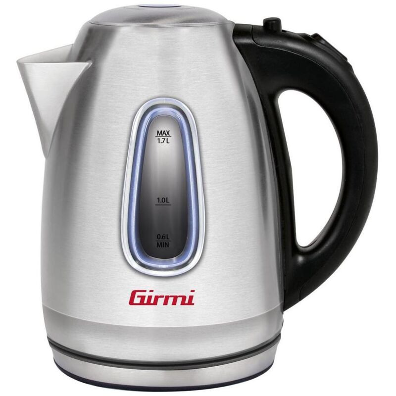 Girmi Grau Bl30 Wasserkocher, 1,7 L, Edelstahl, 2200 W