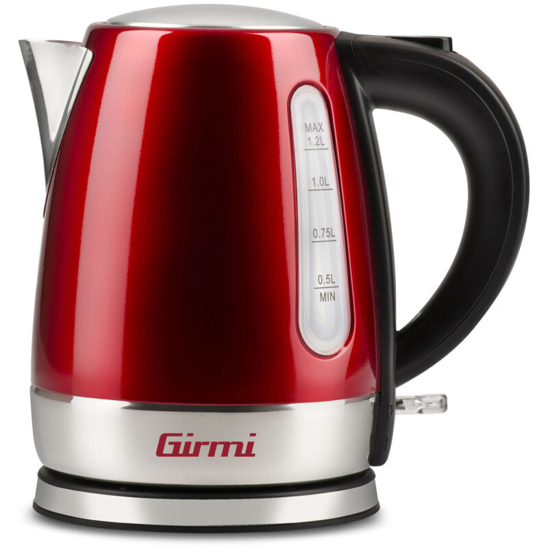 Girmi Schwarz Bl3202 Wasserkocher Aus Metall, 1,2 L, 1630 W