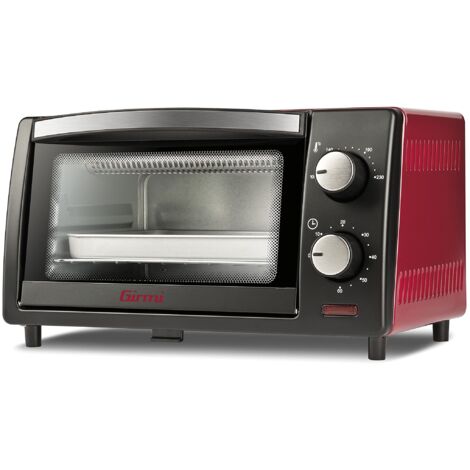 Girmi FE1000 fornetto con tostapane 10 L 800 W Nero, Rosso