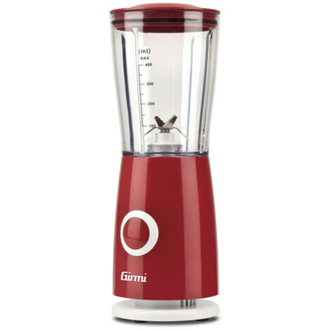 Girmi FR0302 frullatore Frullatore da tavolo 170 W Rosso, Trasparente, Bianco