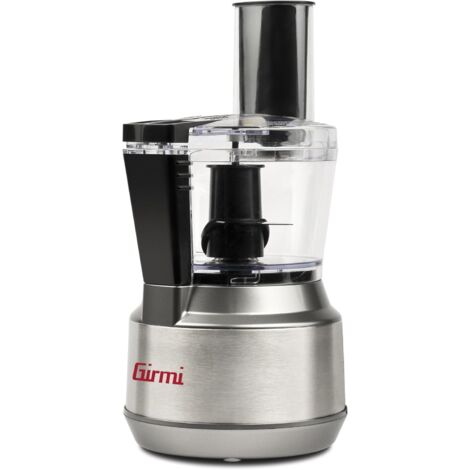 GIRMI MASTRO POCKET MINI-ROBOT MULTIFUNZIONE 300 W CAPACITÀ 600CC 2 VELOCITÀ 2 DISCHI INOX DOPPIA SICUREZZA GRIGIO RB01