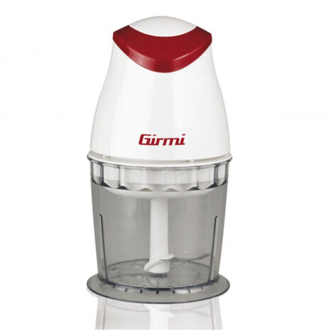 Girmi TR01 Elektrischer Essenszerkleinerer 0,5 l Rot, Transparent, Weiß 350 W