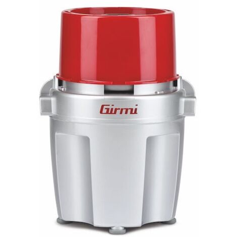 Girmi TR20 500W Rojo, Plata picadora eléctrica de alimentos