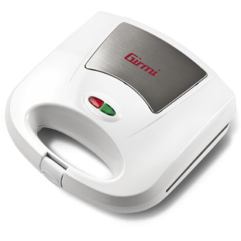 Girmi TS03 Sandwich-Toaster 750 W Edelstahl, Weiß