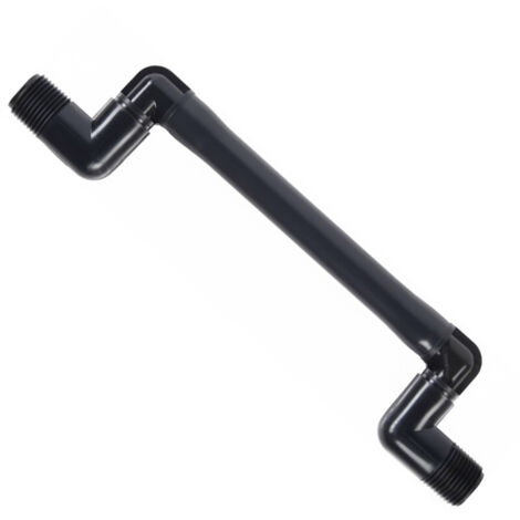 Giro a Gomito Snodato 15 cm 1/2'' x 1/2'' per Installare Irrigatori da Giardino