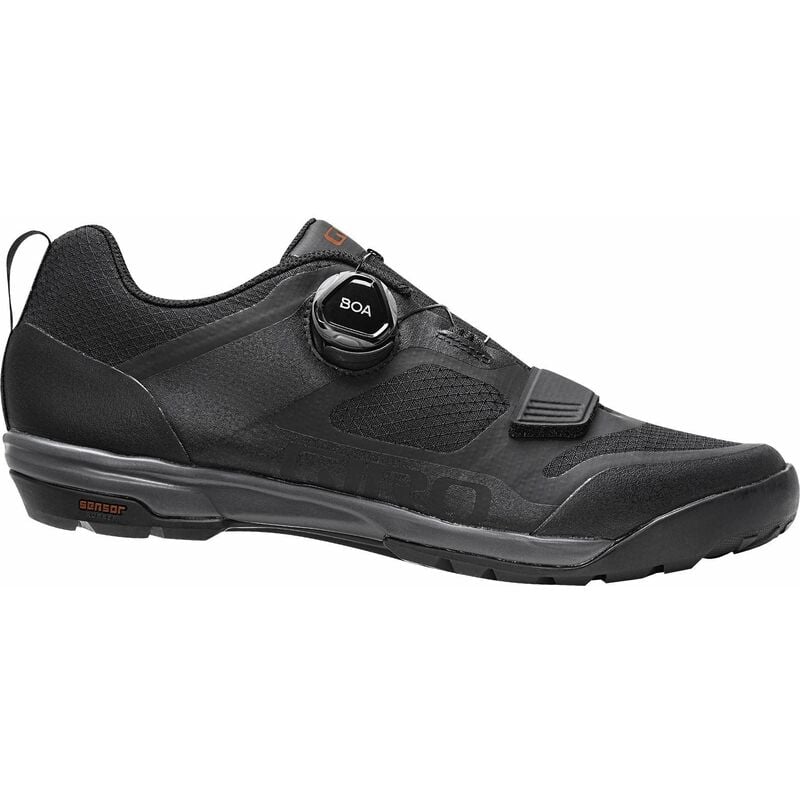 ventana mtb cycling shoes 2020: black/dark shadow 48 gis7110913 - giro