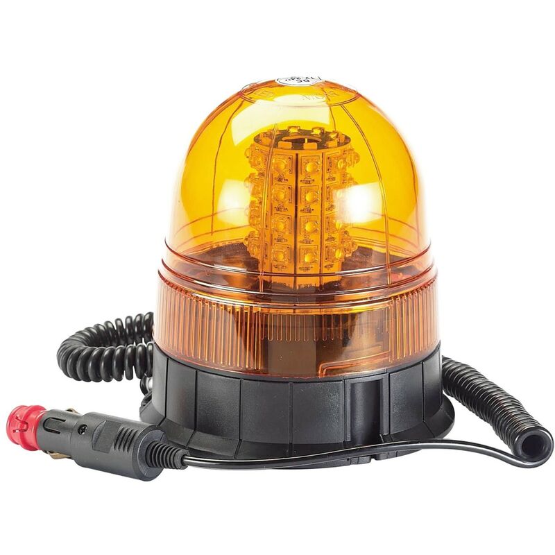 

Jomafa - GIROFARO DESTELLANTE DE LED 12-24V CON IMAN Y ENCHUFE A MECHERO