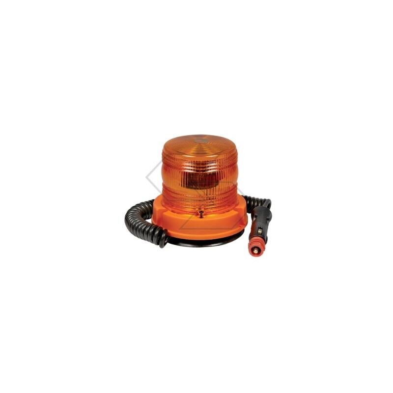 Girofaro Lampeggiante Newgardenstore Base Magnetica 12 24v Per Trat...