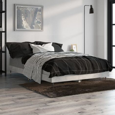 Giroletto Grigio Cemento 120x190 cm in Legno Multistrato vidaXL
