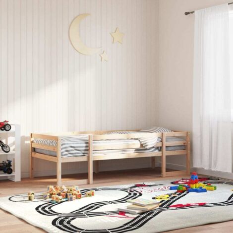 Giroletto per Bambini 75x190 cm in Legno Massello di Pino vidaXL