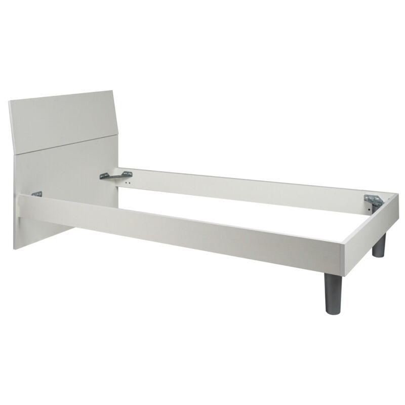 N.d. - letto singolo giotto bianco, 89,5x205x88 cm