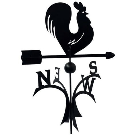 Girouette Coq grand modèle sur roulement à billes