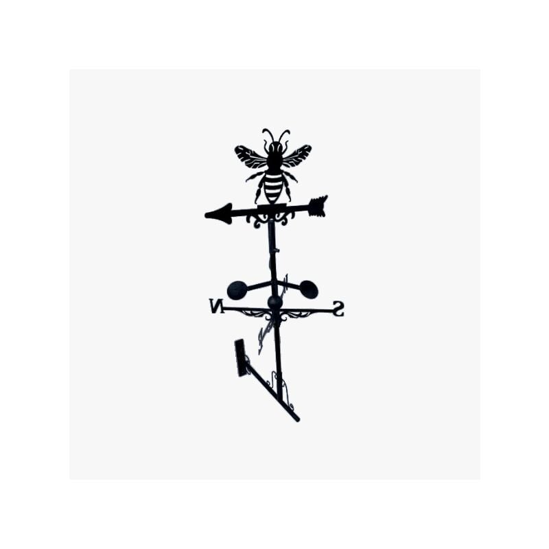 QEM - Girouette de toit style flèche modèle Abeille avec support universel