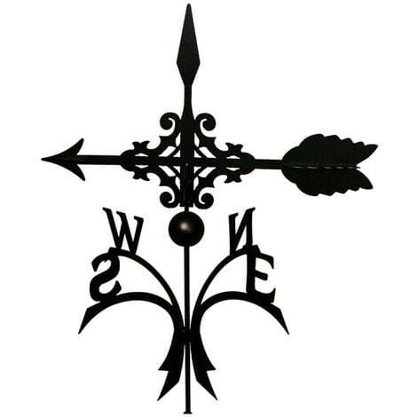 Girouette Flèche grand modèle sur roulement à billes