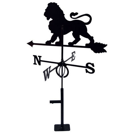 Girouette Lion grand Modèle + Support Universel