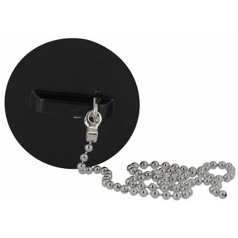GIRPI Bouchon pour évier, anneau et chaîne, 30 cm, diam. 52 mm