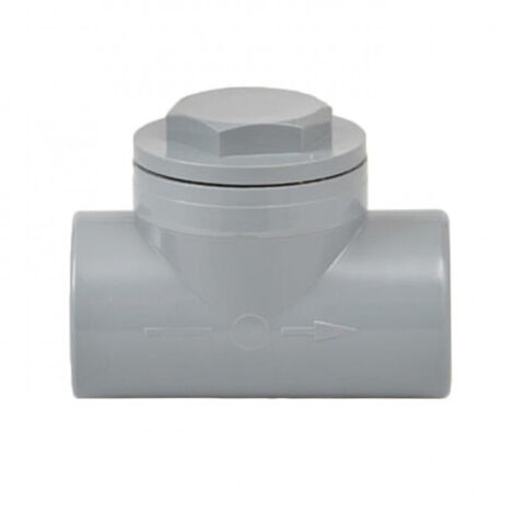 CENTRALE BRICO GIRPI Clapet antiretour en pvc à coller, femelle / femelle, D.32